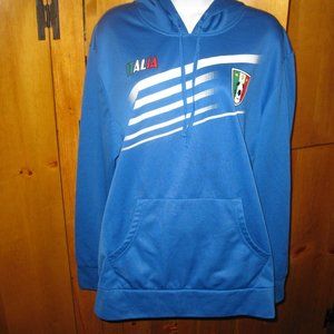 Striker royal blue hooded sweatshirt "Italia"